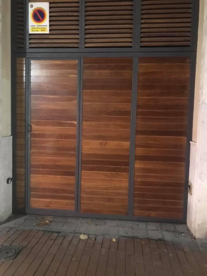 puerta de garaje